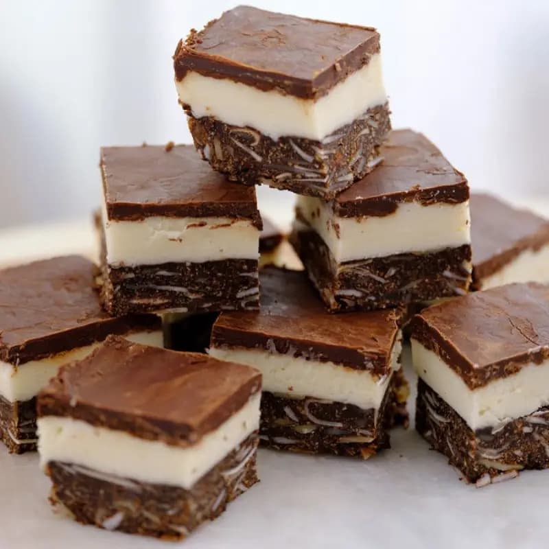 Nanaimo Bars, a Canadian dessert