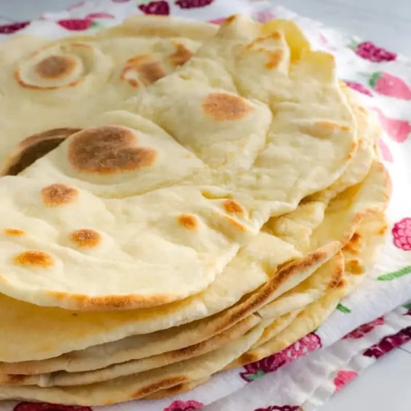 Shawarma bread, a Middle Eastern side