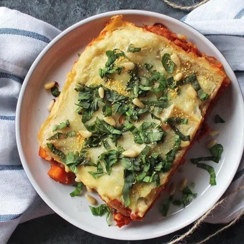 Vegan Lasagna, a Italian main
